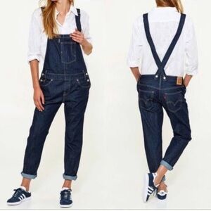 Levi's Women's Denim Blue Heritage Overalls
